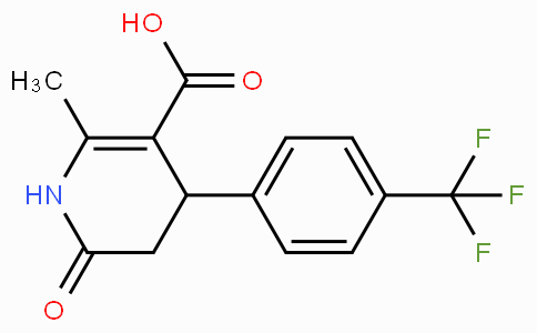 2-Methyl-6-oxo-4-(4-(trifluoromethyl)phenyl)-1,4,5,6-tetrahydropyridine-3-carboxylic acid