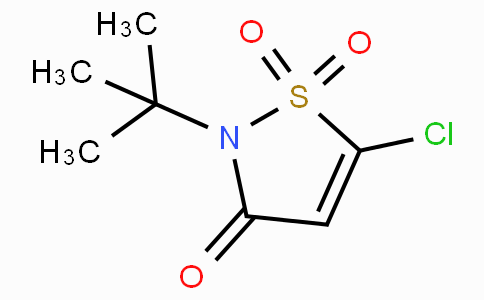 2-Tert-Butyl-5-chloro-1,1-dioxoisothiazol-3(2H)-one