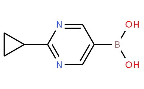 (2-环丙基-5-嘧啶基)硼酸