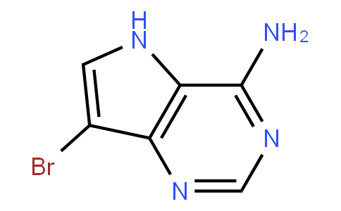 7-溴-5H-吡咯并[3,2-D]嘧啶-4-胺