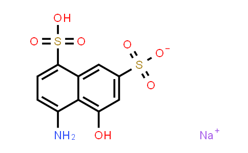 Sodium hydrogen 4-amino-5-hydroxynaphthalene-1,7-disulphonate