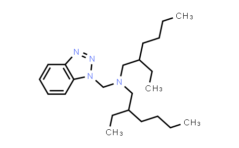N,N-bis(2-ethylhexyl)-1H-benzotriazole-1-methylamine