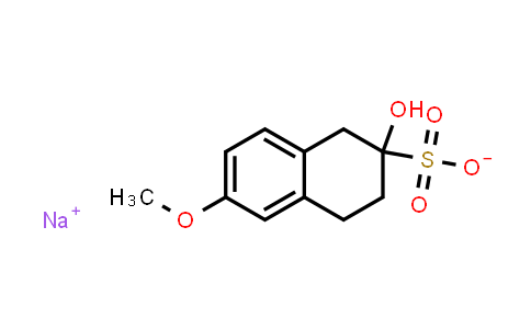 2-Hydroxy-6-methoxy-1,2,3,4-tetrahydronaphthalene-2-sulfonic acid sodium salt