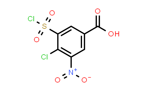 4-chloro-5-chlorosulphonyl-3-nitrobenzoic acid