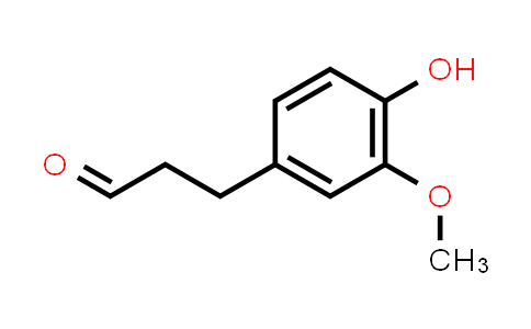 3-(4-hydroxy-3-methoxyphenyl) propionaldehyde
