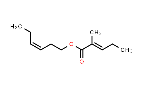 (Z)-3-hexen-1-yl 2-methyl-2-pentenoate