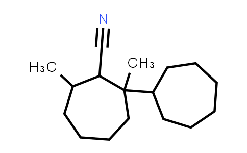 1,3-dimethyl bicycloheptane-2-carbonitrile