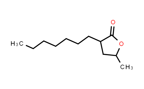 3-heptyl dihydro-5-methyl-2(3H)-furanone