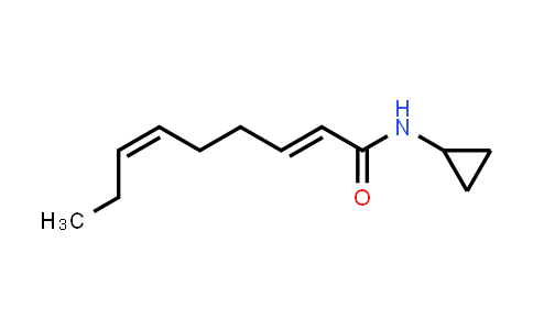 cyclopropyl (E,Z)-2,6-nonadienamide
