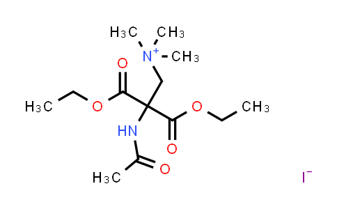 (2-Acetamido-2,2-dicarboxyethyl)trimethylammonium iodide diethyl ester