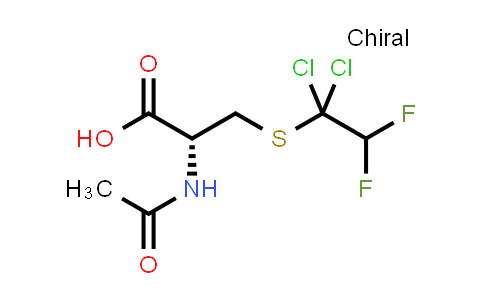 (2R)-2-Acetamido-3-(1,1-Dichloro-2,2-Difluoroethyl)Sulfanylpropanoic Acid