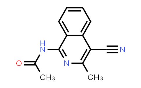 1-Acetamido-4-cyano-3-methylisoquinoline