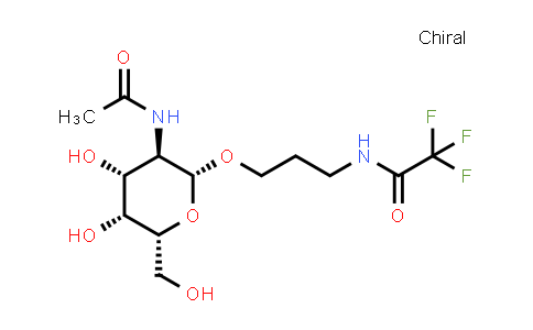 N-[3-[(2R,3R,4R,5R,6R)-3-Acetamido-4,5-Dihydroxy-6-(Hydroxymethyl)Oxan-2-Yl]Oxypropyl]-2,2,2-Trifluoroacetamide