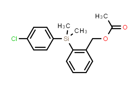 Acetic acid 2-[(4-chlorophenyl)-diMethyl-silanyl]-benzyl ester_1244855 ...