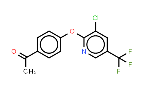 2-(4-Acetophenoxy)-3-chloro-5-trifluoromethyl pyridine