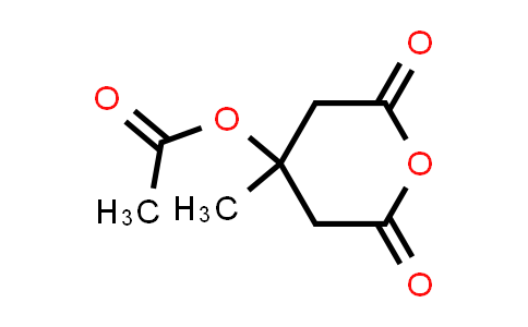 3-Acetoxy-3-methylpentane-1,5-dioic acid anhydride