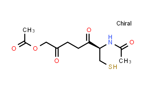 1-Acetoxy-4-(N-acetyl-L-cysteinyl)-2-butanone