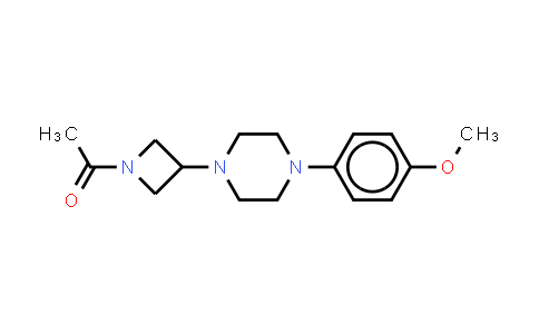 N-乙酰-3-(对甲氧基苯基哌嗪)氮杂环丁烷