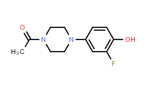 1-Acetyl-4-(3-fluoro-4-hydroxyphenyl)piperazine