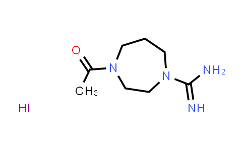 4-Acetyl-[1,4]-diazepane-1-carboxamidine hydroiodide