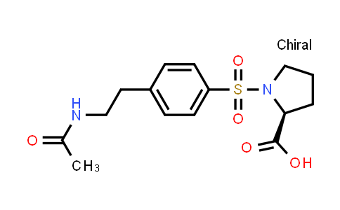 1-({4-[2-(Acetylamino)ethyl]phenyl}sulfonyl)proline