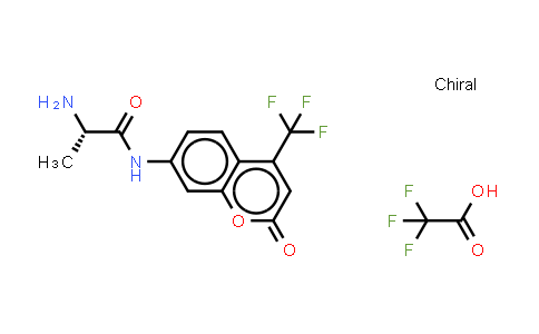 L-Alanine 7-amido-4-(trifluoromethyl)coumarin, trifluoroacetate salt