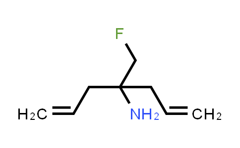 [1-Allyl-1-(fluoromethyl)but-3-en-1-yl]amine