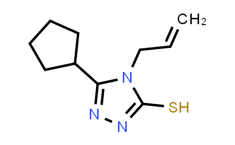 4-Allyl-5-cyclopentyl-4H-1,2,4-triazole-3-thiol