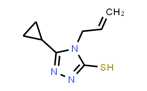 4-Allyl-5-cyclopropyl-4H-1,2,4-triazole-3-thiol