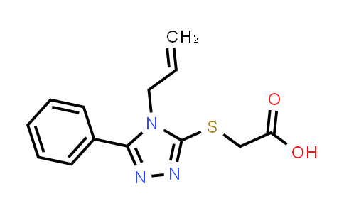 [(4-Allyl-5-phenyl-4H-1,2,4-triazol-3-yl)thio]acetic acid