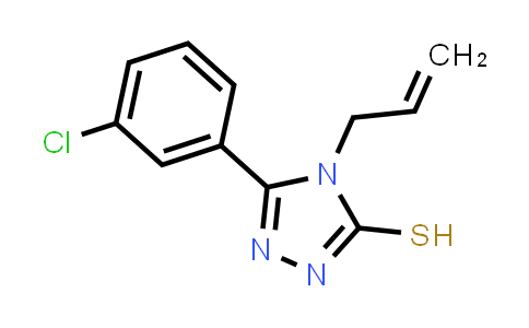 4-Allyl-5-(3-chlorophenyl)-4H-1,2,4-triazole-3-thiol