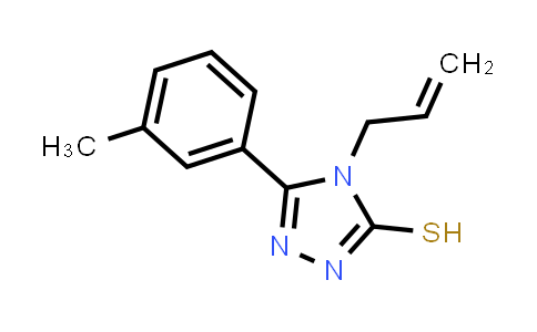 4-Allyl-5-(3-methylphenyl)-4H-1,2,4-triazole-3-thiol