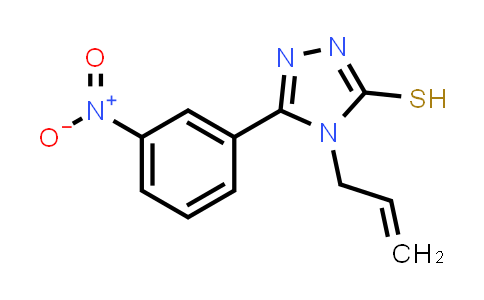 4-Allyl-5-(3-nitrophenyl)-4H-1,2,4-triazole-3-thiol