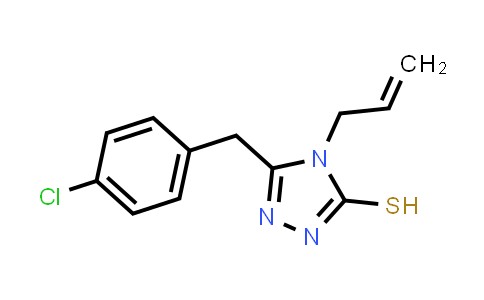 4-Allyl-5-(4-chlorobenzyl)-4H-1,2,4-triazole-3-thiol