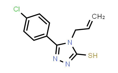 4-Allyl-5-(4-chlorophenyl)-4H-1,2,4-triazole-3-thiol