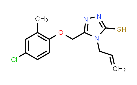 4-Allyl-5-[(4-chloro-2-methylphenoxy)methyl]-4H-1,2,4-triazole-3-thiol