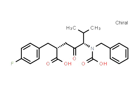 (alphaR)-alpha-[(3S)-3-(Carboxybenzylamino)-4-methyl-2-oxopentyl]-4-fluoro-benzenepropanoic Acid