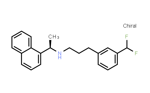 (alphaR)-N-[3-[3-(Difluoromethyl)phenyl]propyl]-alpha-methyl-1-naphthalenemethanamine