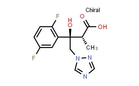 (alphaR,betaR)-beta-(2,5-Difluorophenyl)-beta-hydroxy-alpha-methyl-1H-1,2,4-triazole-1-butanoic acid
