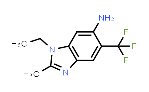 6-Amino-1-Ethyl-2-Methyl-5-(Trifluoromethyl)-1H-Benzimidazole