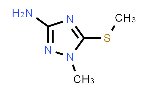 3-Amino-1-methyl-5-methylthio-1,2,4-triazole