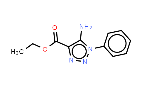 5-Amino-1-phenyl-1H-[1,2,3]triazole-4-carboxylic acidethylester