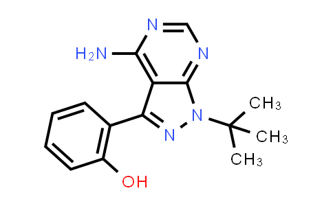 4-Amino-1-tert-butyl-3-(2-hydroxyphenyl)-1H-pyrazolo[3,4-d]pyrimidine