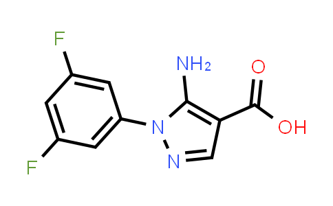 5-Amino-1-(3,5-difluorophenyl)-1H-pyrazole-4-carboxylic acid