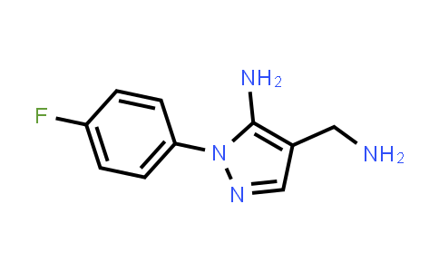 5-Amino-1-(4-fluorophenyl)-1H-pyrazole-4-methanamine