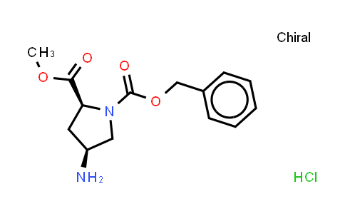 (2S,4S)-4-Amino-1-[benzyloxycarbonyl]pyrrolidine-2-methylcarboxylate hydrochloride