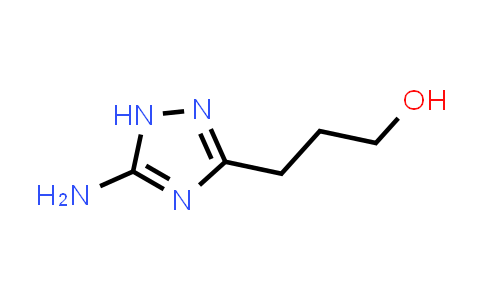 3-(5-Amino-1H-1,2,4-triazol-3-yl)propan-1-ol