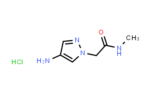 2-(4-Amino-1H-pyrazol-1-yl)-N-methylacetamide hydrochloride