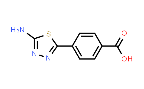 4-(5-Amino-1,3,4-thiadiazol-2-yl)benzoic acid