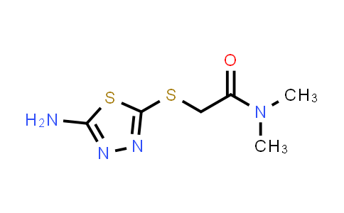 2-[(5-Amino-1,3,4-thiadiazol-2-yl)thio]-N,N-dimethylacetamide